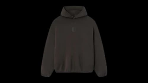 Fear of God Athletics Cotton Fleece Hoodie Night Brown