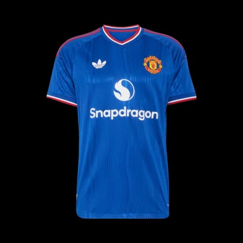 Adidas Manchester United 26/27 Authentic Away Shirt 'Blue'