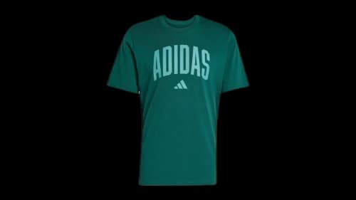 adidas Collegiate Lineage Graphic T-Shirt Collegiate Green
