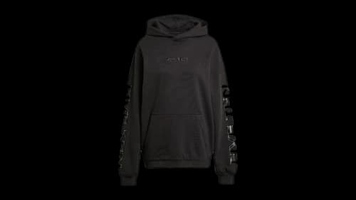 adidas Ten Logo Hoodie Black