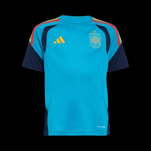 Adidas Spain 26 Tiro Jersey GS 'Bold Aqua'