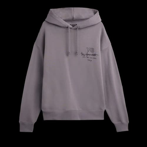 Y-3 Graphic FT Hoodie 'Grey'