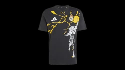 adidas Real Madrid Avengers T-Shirt Black