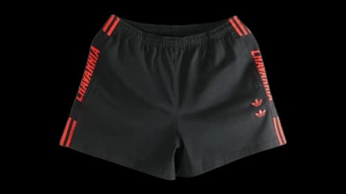 adidas x Willy Chavarria Gym Short Black/Red