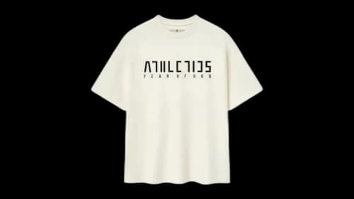 Fear of God Athletics Performance Jersey Tee Cream White