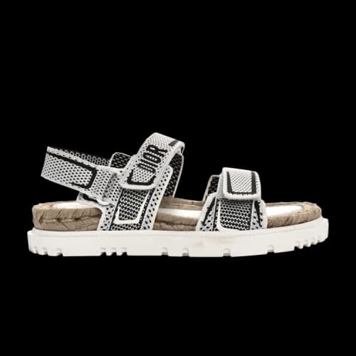 Dior Dioract Sandal 'White Black' (Women's)