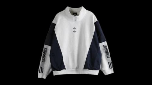 adidas x Willy Chavarria Watsonville Hoodie Light Grey Heather/Legend Ink