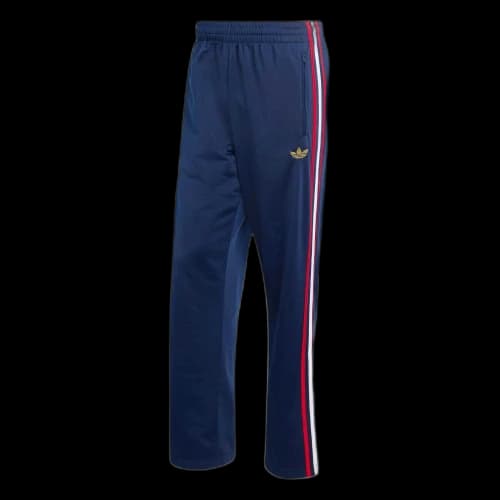 adidas Firebird Track Pants Night Indigo Better Scarlet White