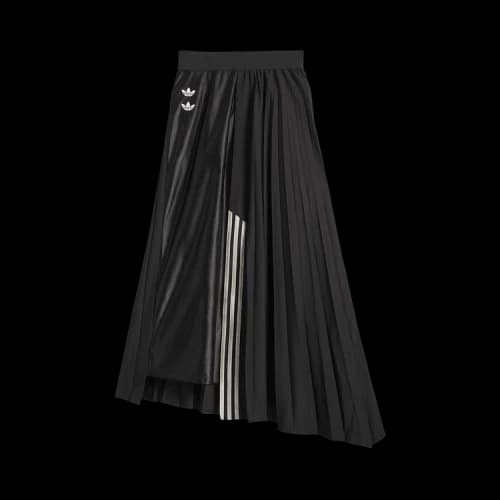 Adidas x Willy Chavarria Dazzle Pleat Skirt 'Black'