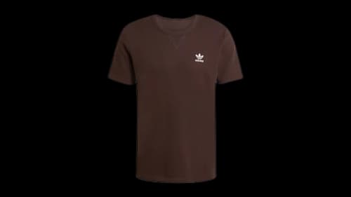 adidas Trefoil Essentials Waffle T-Shirt Aurora Coffee