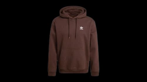 adidas Trefoil Essentials Loose Hoodie Aurora Coffee