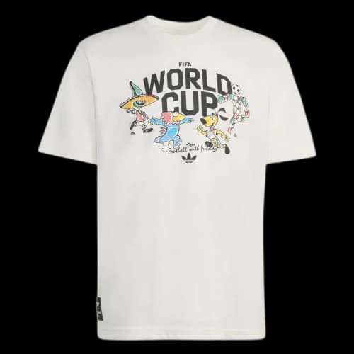 Adidas FIFA World Cup 26 Group Mascot T-Shirt 'Cloud White'