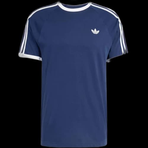 Adidas Originals T Shirts Men's Navy Crew Neck