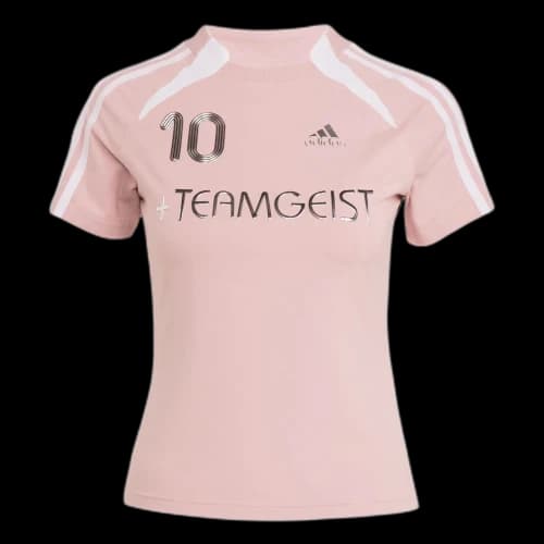 Adidas Teamgeist logo-stripe T-shirt