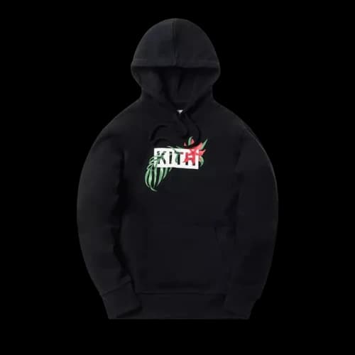 Kith In Bloom Classic Logo Hoodie 'Black'