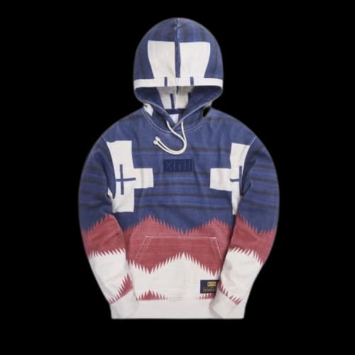 Kith For Pendleton Brave Star Williams III Hoodie 'Navy/Multi'