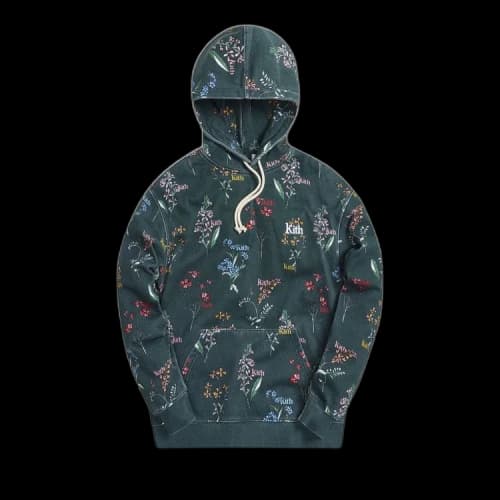 Kith Botanical Floral Williams III Hoodie 'Stadium'