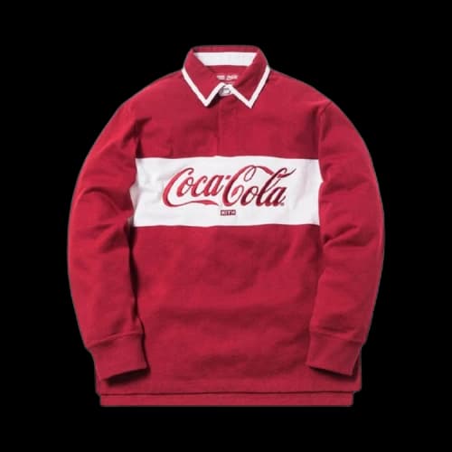 Kith x Coca-Cola Classic Rugby 'Red'