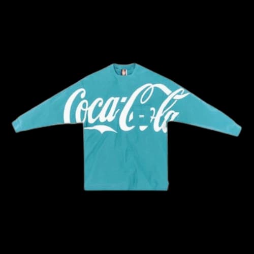 KITH x Coca-Cola Crossover Loose Pullover Long Sleeves Unisex Blue