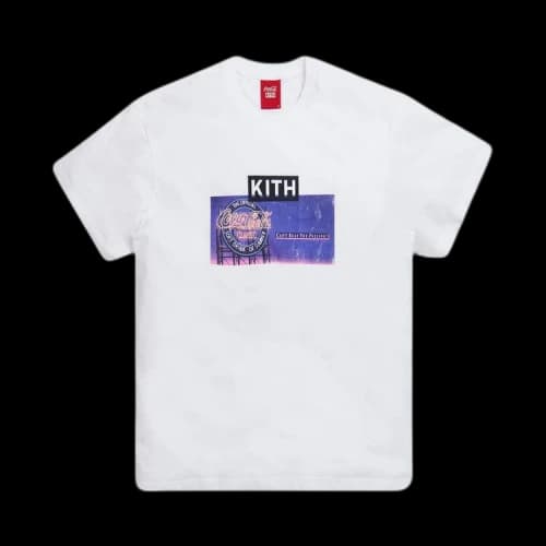 KITH x Coca Cola Crossover Classic Vintage Short Sleeve Unisex White
