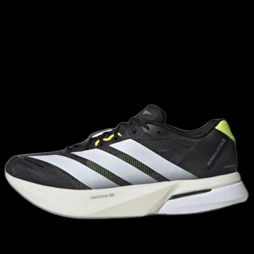 adidas Adizero Boston 13 'Black White Solar Yellow'