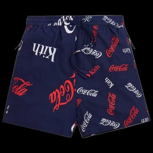 Kith x Coca-Cola Printed Short 'Navy'