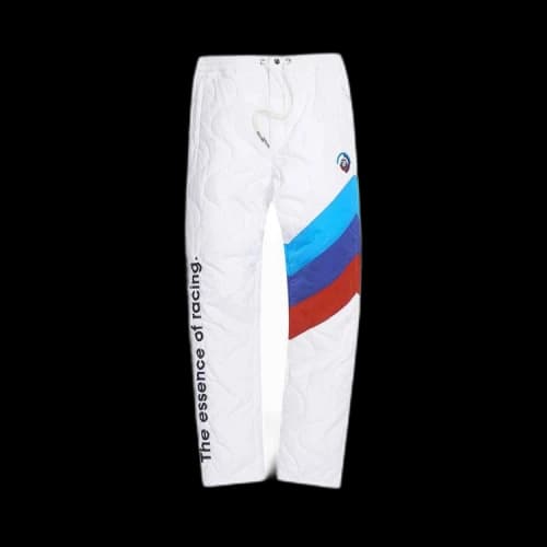 Kith For BMW Quilted Racing Pants 'Off White'