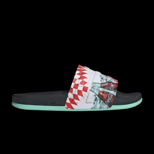 adidas Adilette CF Slides Coca-Cola Black White