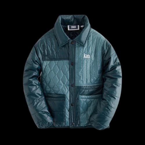 Kith Kids Blocked Quilted Liner 'Serpentine'