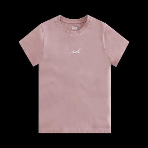 Kith Kids Script Tee 'Dusty Quartz'