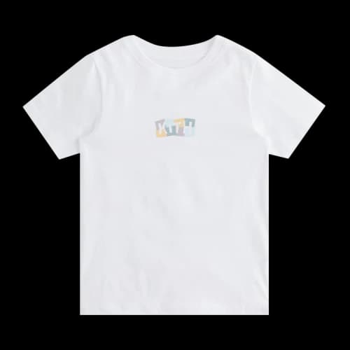 Kith Kids Collage Classic Logo Tee 'White'