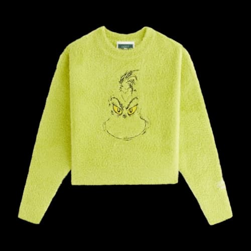 Kith Kids x The Grinch Mohair Sweater 'Matcha'