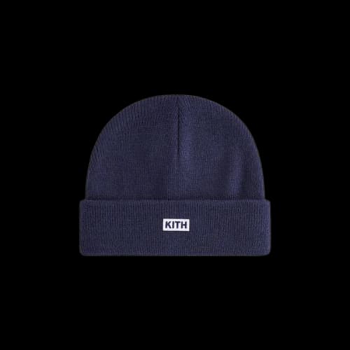 Kith Kids Toddler Classic Logo Rib Beanie 'Nocturnal'
