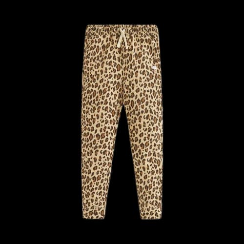 Kith Kids All-over Print Leopard Williams Pant 'Sandrift'