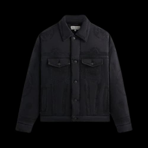 Kith Puffed Jase Denim Jacket 'Black'