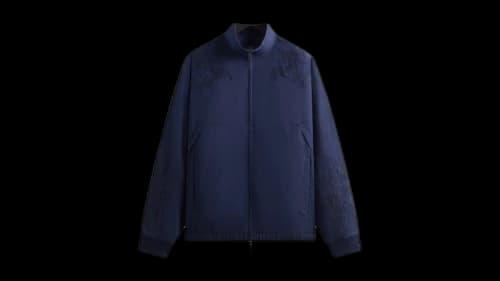 Kith x Wilson Embroidered Mesh Track Jacket White
