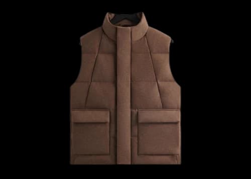 Kith Felted Jersey Midi Vest Ink