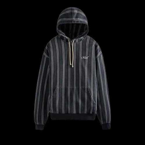 Kith Pinstripe Williams III Hoodie 'Nocturnal'