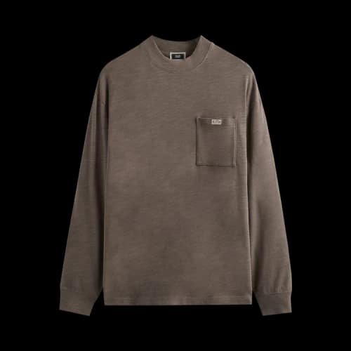 Kith Long-Sleeve Mock Neck Pocket JFK 'Overcast'