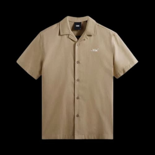 Kith Thompson Camp Collar Shirt 'Canvas'