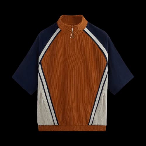 Kith Linden Retro Quarter Zip 'Carmelite'