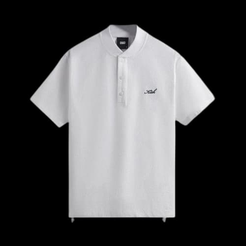 Kith Seersucker Pearson Henley Pullover 'White'