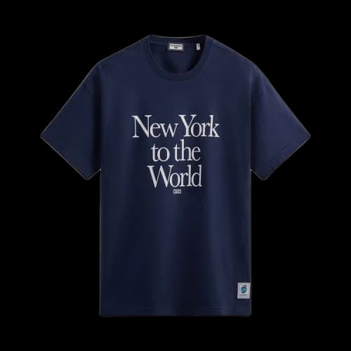 Kith New York To The World Motto Tee 'Nocturnal'