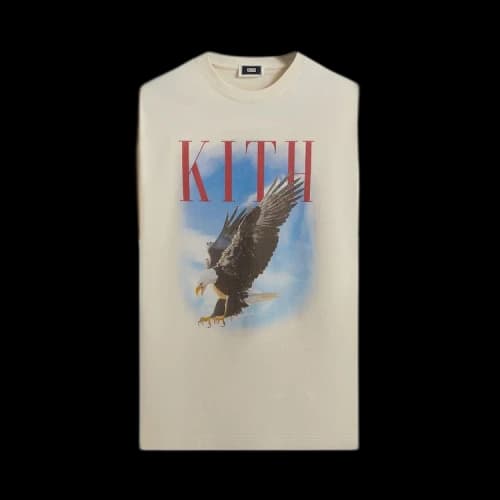 Kith Eagle Vintage Tee 'Sandrift'