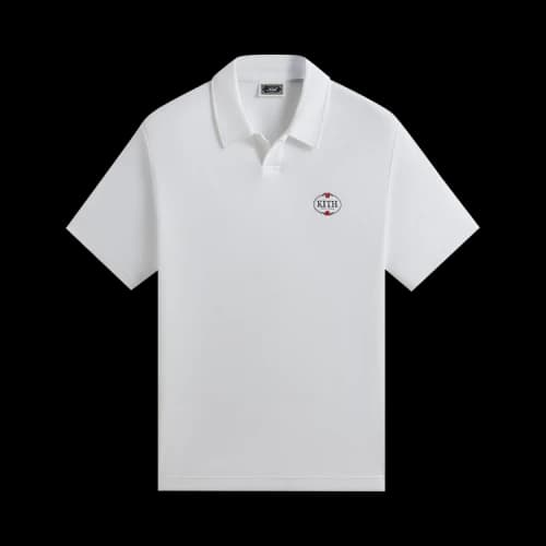 Kith Pique Drew Polo 'White'