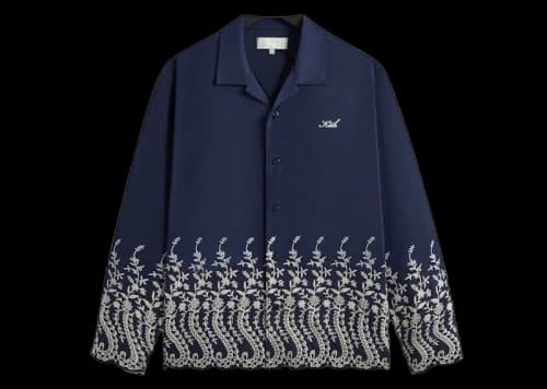 Kith Adonis Camp Collar Shirt Gulf