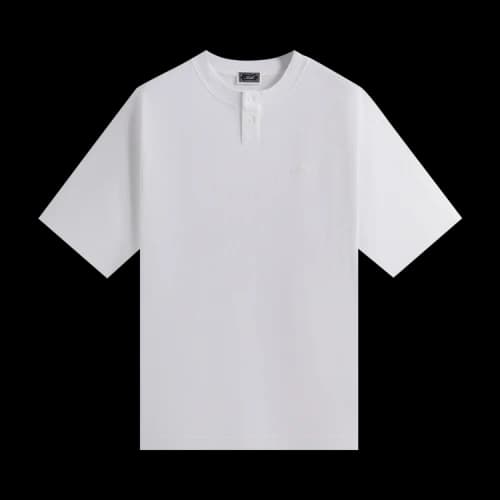 Kith Tristan Henley Tee 'White'