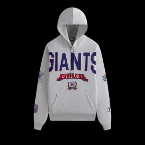 Kith & '47 for the NFL: Giants Nelson Hoodie 'Light Heather Grey'