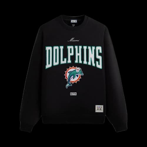 Kith & '47 for the NFL: Dolphins Nelson Crewneck 'Black'