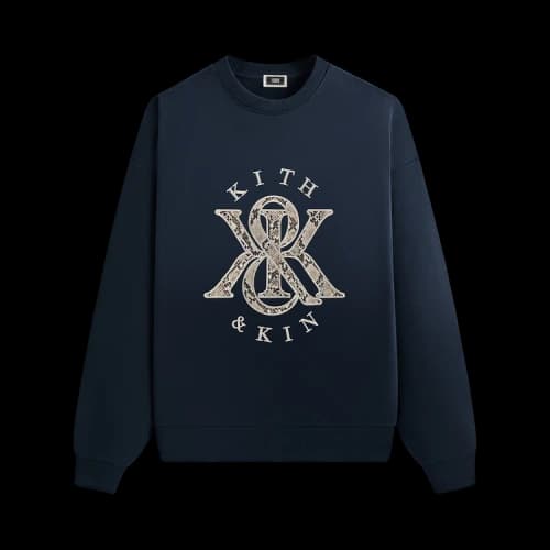 Kith K&K Python Nelson Crewneck 'Nocturnal'